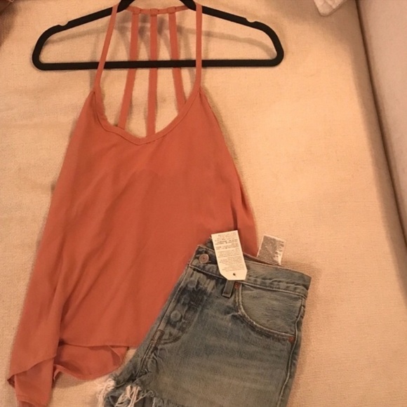 Cute s/m top orange color - Picture 1 of 1